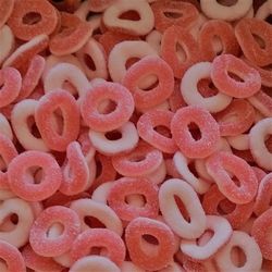 ANNEAUX GOUT FRAISE SUCREES DULCEPLUS 100 G