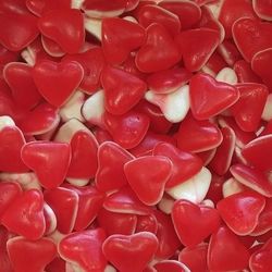COEUR ROUGE ET BLANC LISSES DULCEPLUS 100G