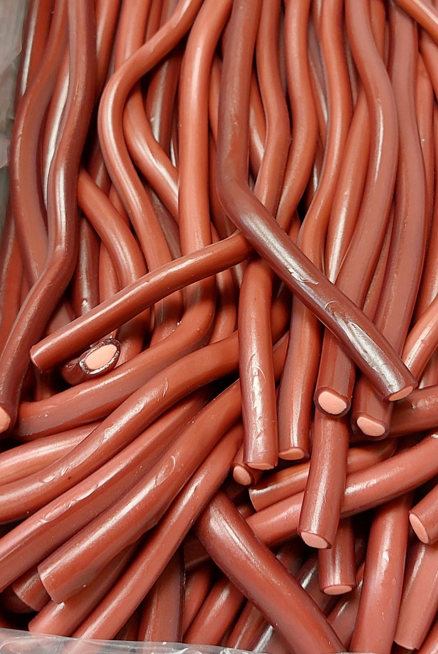 Câble américain cerise lisse ×1