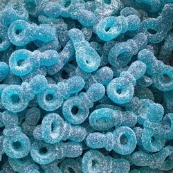 TETINES BLEUES GOUT FRAMBROISE SUCREES DULCEPLUS 100G