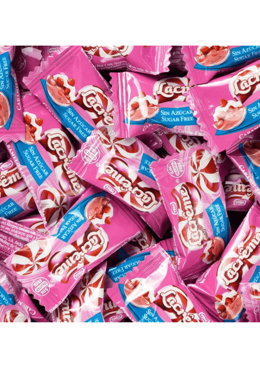 Lacrême bonbon fraise & crème 100G