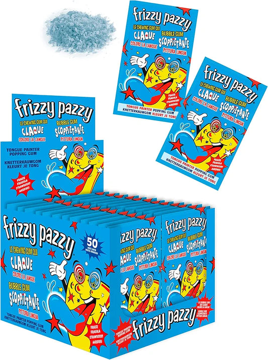 Frizzy pazzy bleu ×1