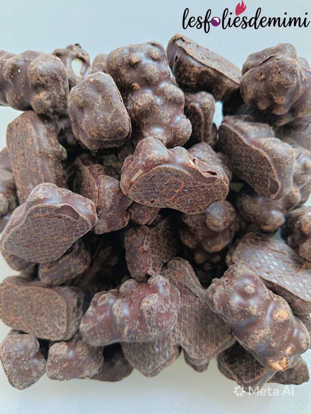 Ourson chocolat noir 100G