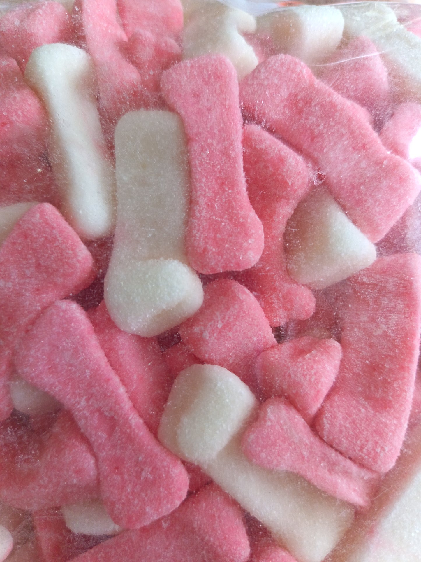 Os sucré rose et blanc 100G