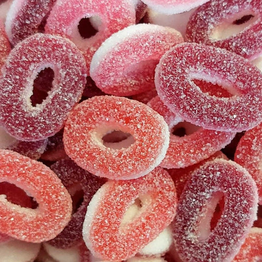 Anneaux fruit rouge 100G